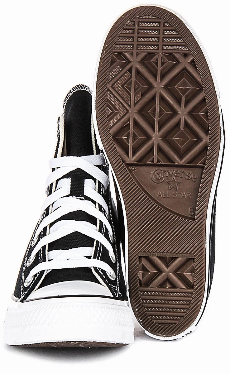 Converse All Star Wedge A11909C In Black White For Women Shoes Converse