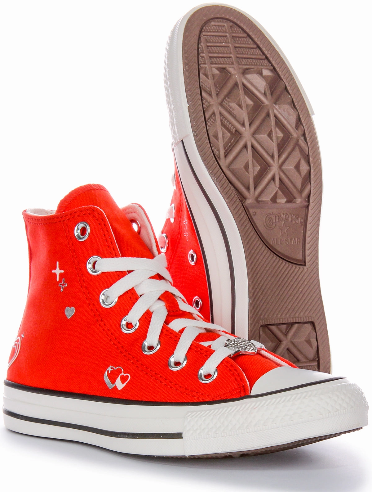 Converse All Star Y2K Heart A09117C In Red For Women Shoes Converse