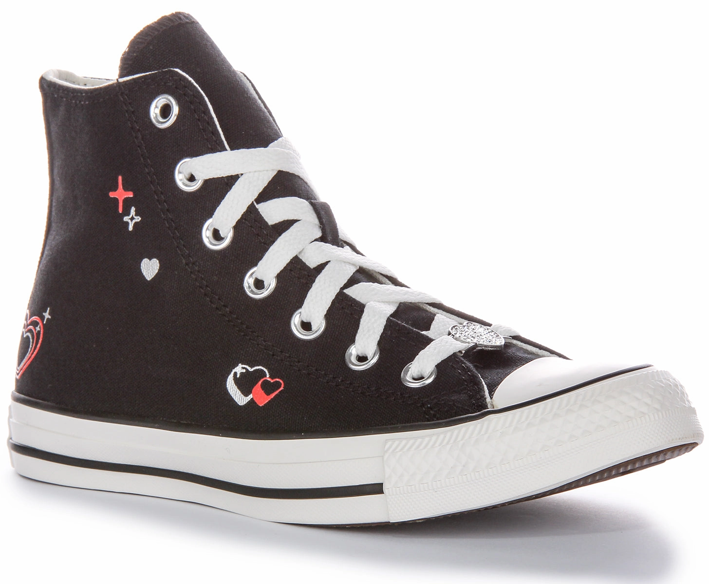 Converse All Stars 2K Heart A09116C In Black For Women Shoes Converse