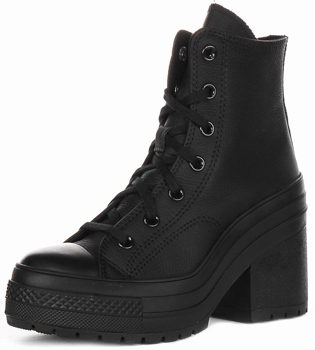 Converse Chuck 70 De Luxe A06145C In Black Leather Shoes Converse