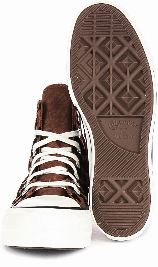 Converse Chuck 70 Leopard Remix A12351C In Brown Black Shoes Converse