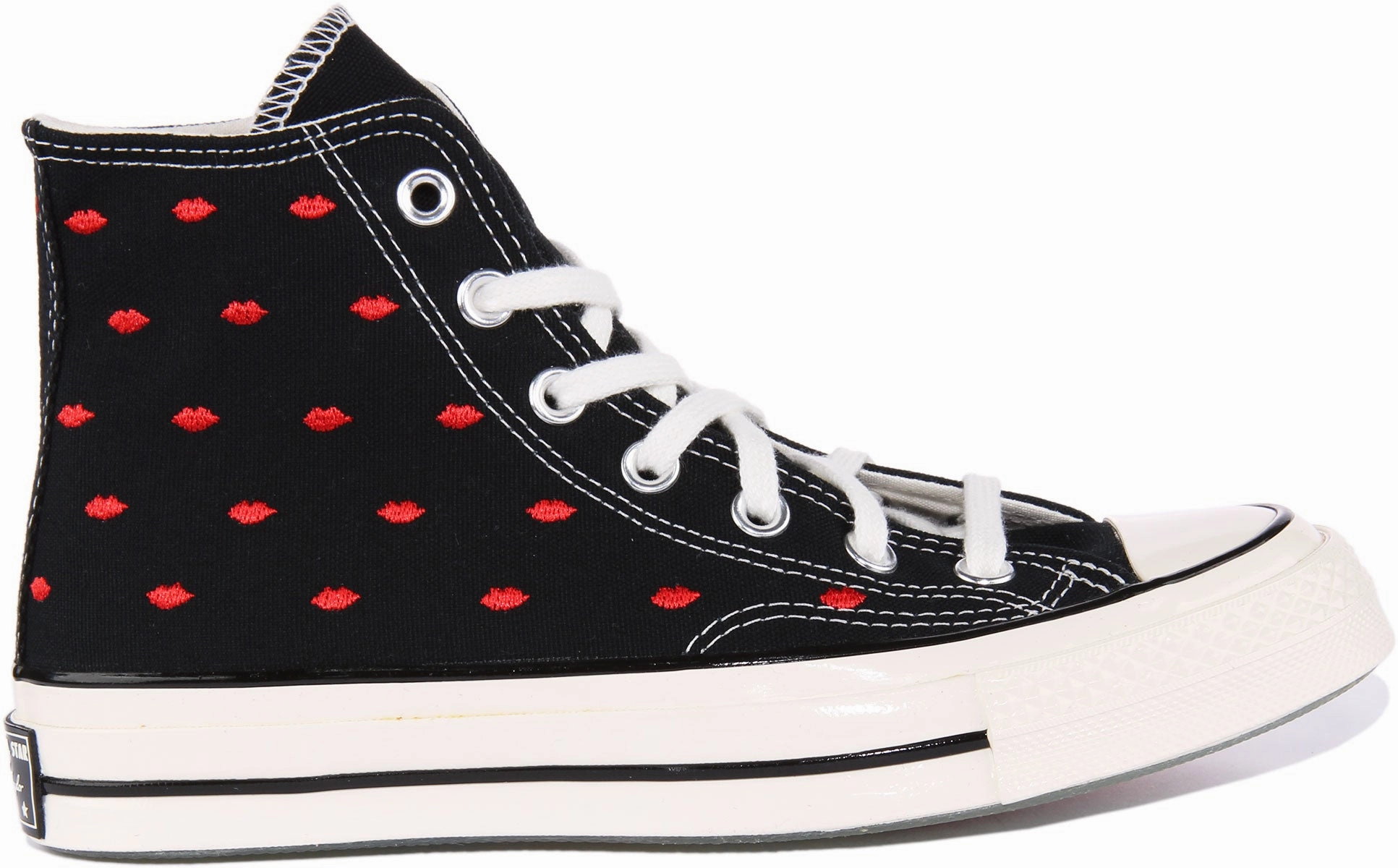 Converse Chuck 70 Lips A01600C In Black Red For Women Shoes Converse