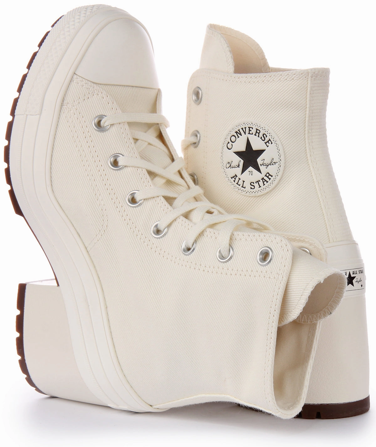 Converse Chuck 70s A05348C De Luxe Heel In White Shoes Converse