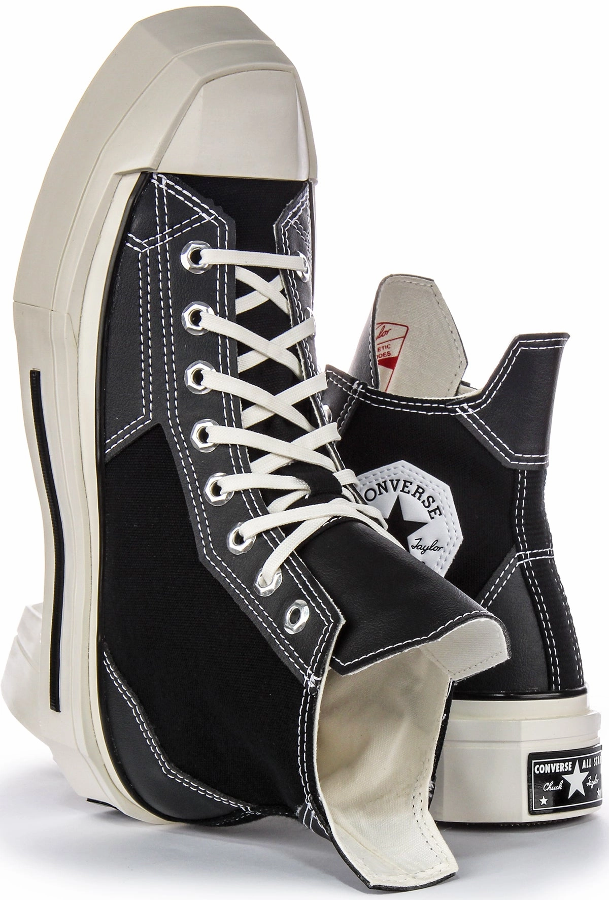Converse Chuck 70s A06435C De Luxe Squared High In Black Shoes Converse