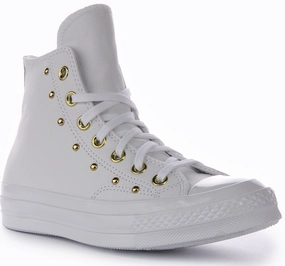 Converse Chuck 70s A06808C In White Gold Studd For Women Shoes Converse