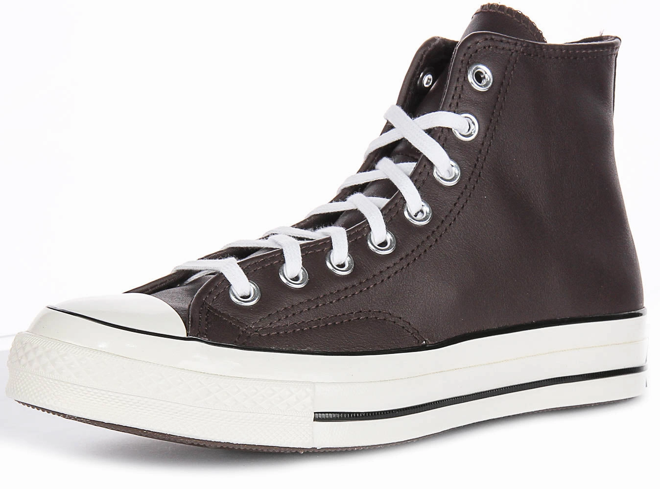 Converse Chuck 70s A10154C High Tope In Brown Leather Shoes Converse
