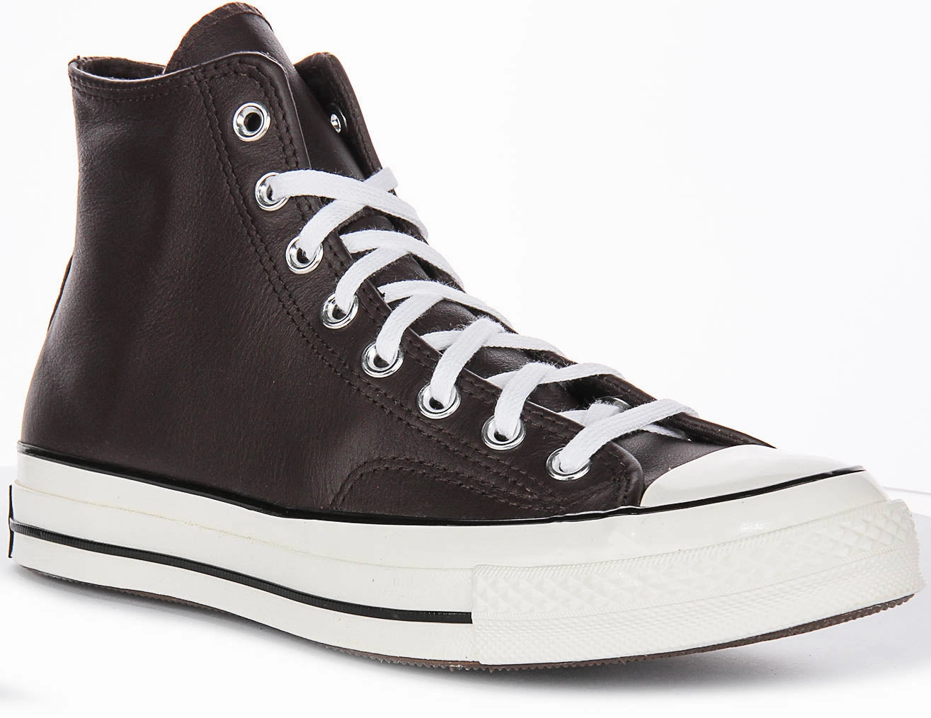 Converse Chuck 70s A10154C High Tope In Brown Leather Shoes Converse