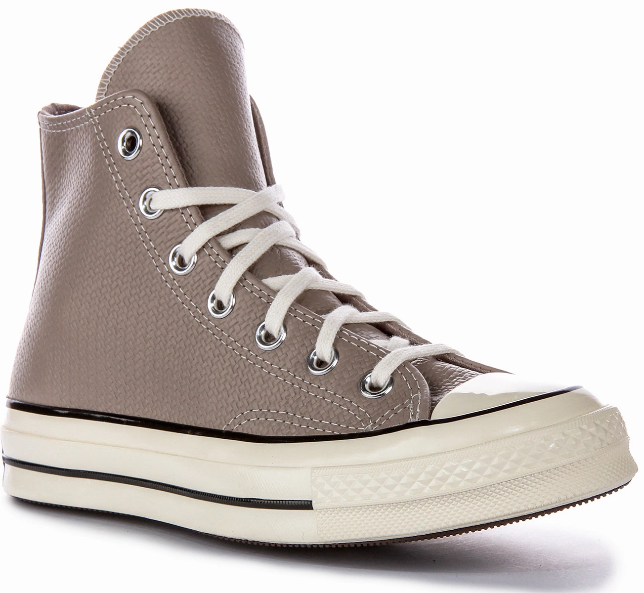 Converse Chuck 70s Hi A04579C In Grey Leather Shoes Converse