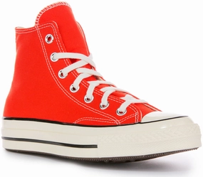 Converse Chuck 70s Hi A06525C In Bright Red Shoes Converse