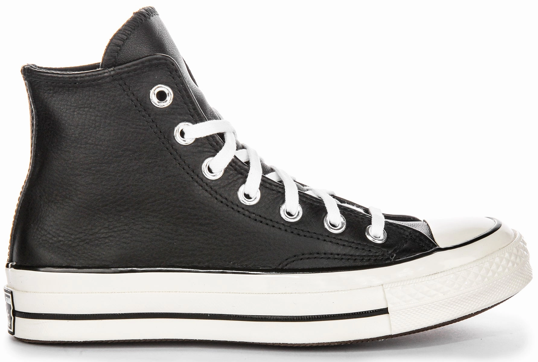 Converse Chuck 70s Hi A07200C In Black White Leather Shoes Converse