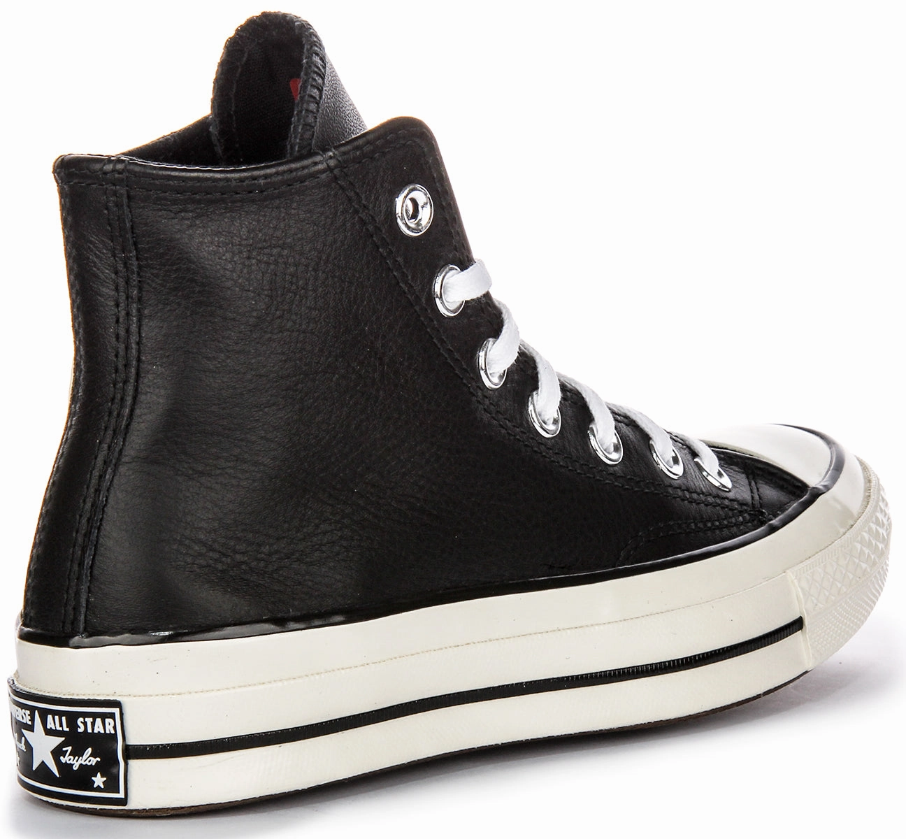 Converse Chuck 70s Hi A07200C In Black White Leather Shoes Converse