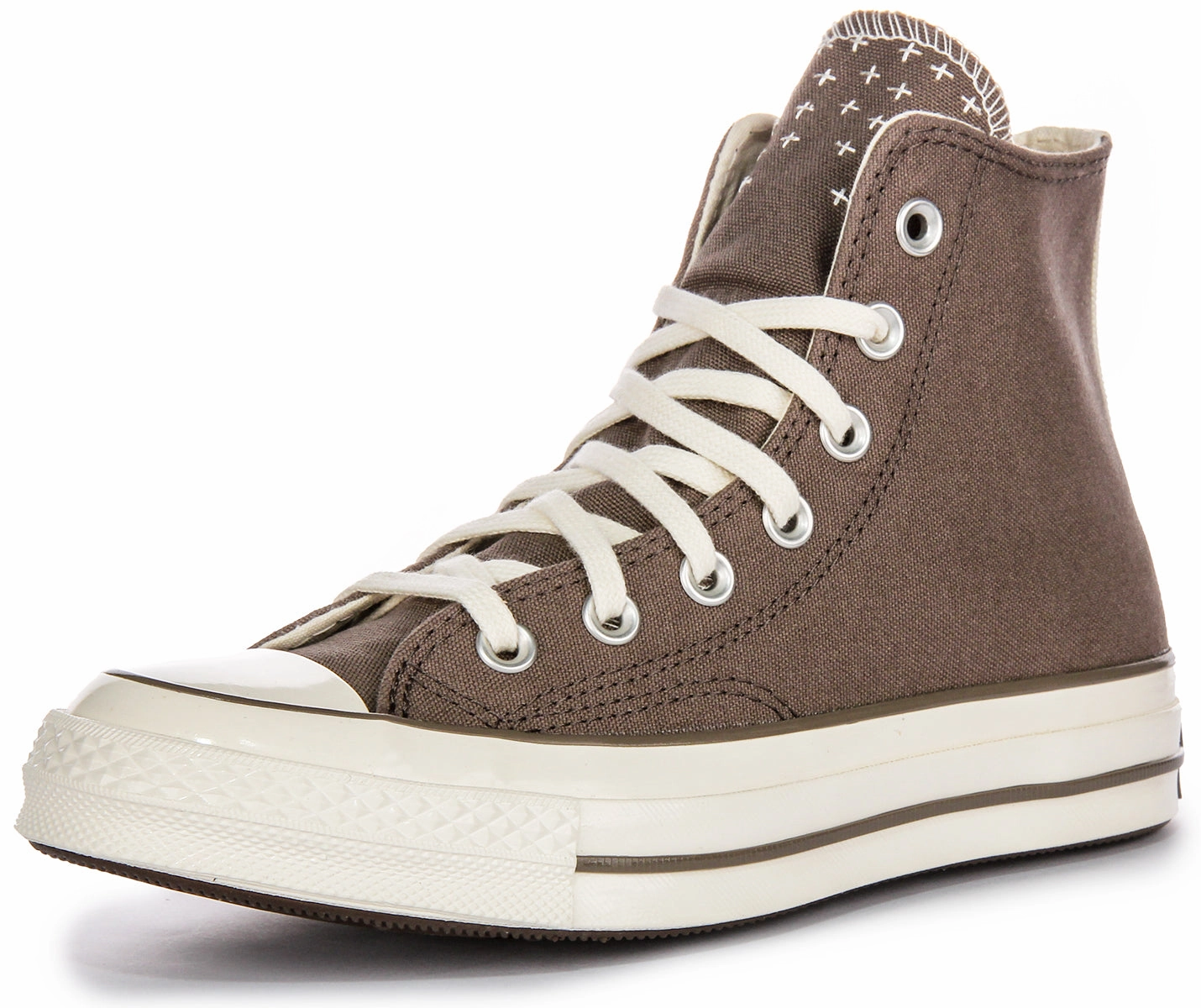 Converse Chuck 70s Hi A08529C In Taupe Worn In Look Shoes Converse