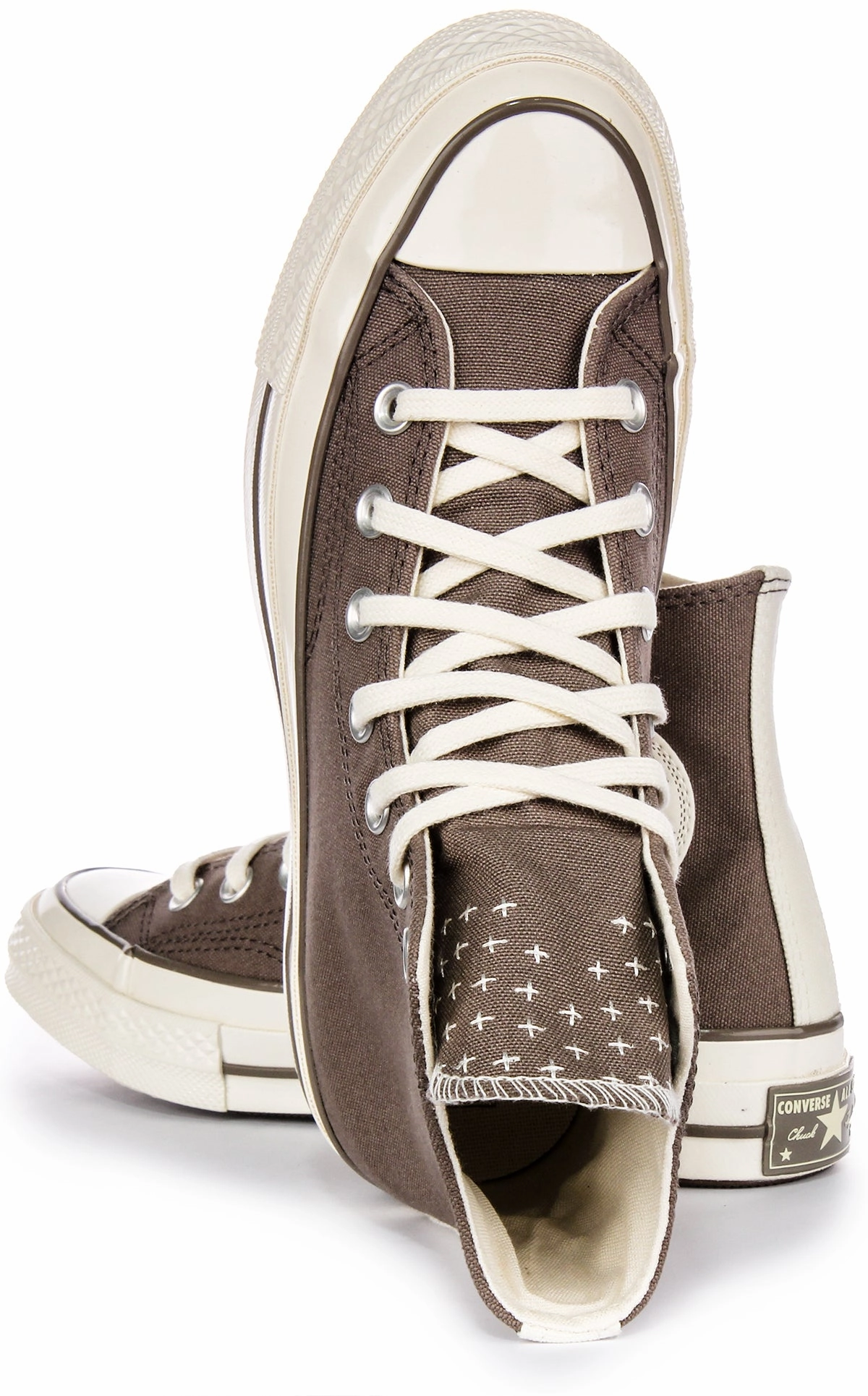 Converse Chuck 70s Hi A08529C In Taupe Worn In Look Shoes Converse