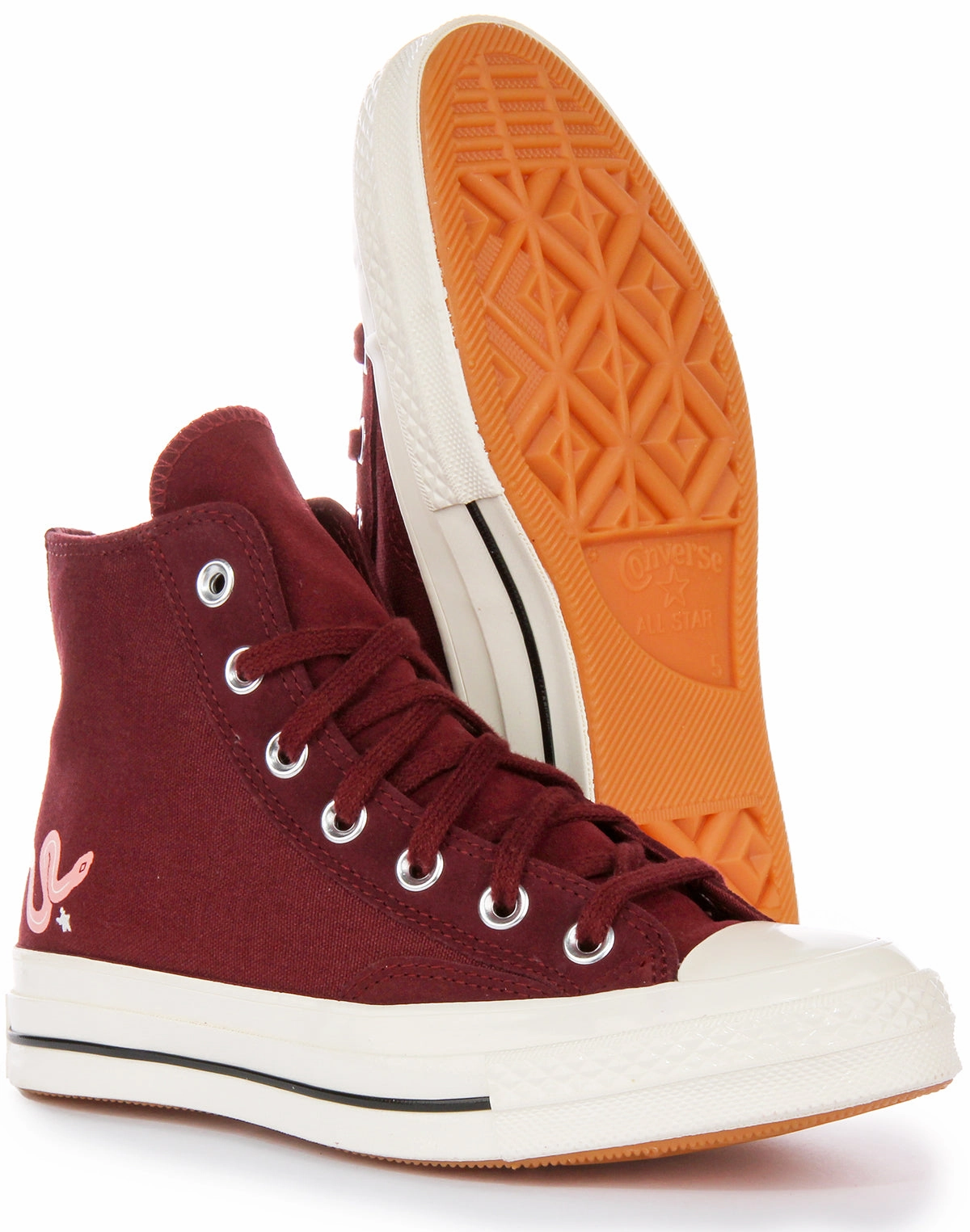 Converse Chuck 70s Hi A09164C In Burgundy For Women Shoes Converse