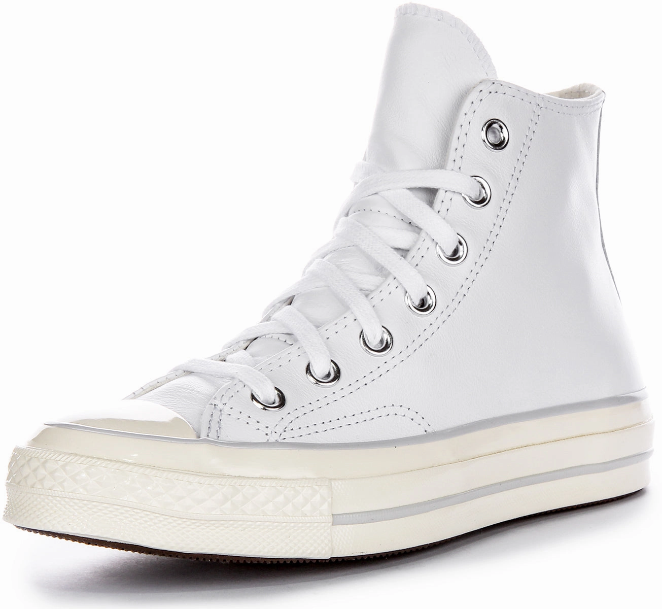 Converse Chuck 70s High A07201C In White Leather Shoes Converse