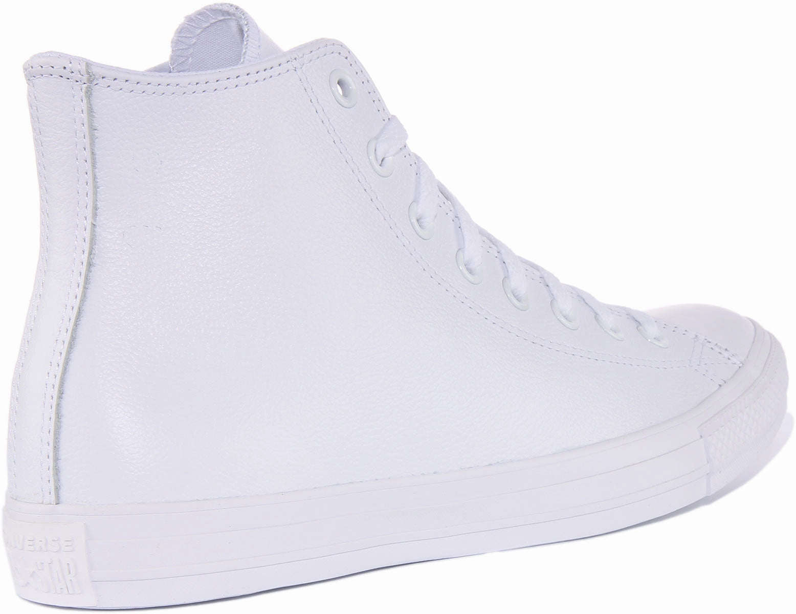 Converse Chuck Taylor All Star 1T406 In White Leather Shoes Converse