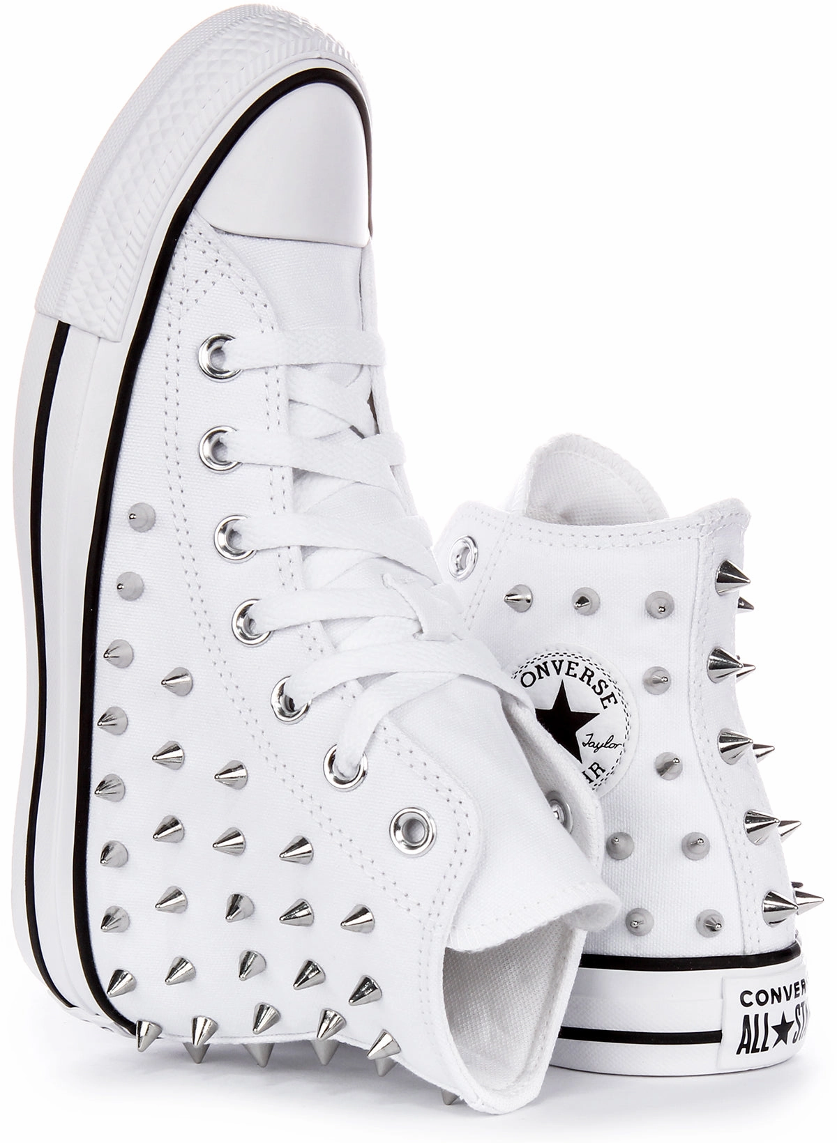 Converse Chuck Taylor All Star A06444C High Top Studd In White Shoes Converse