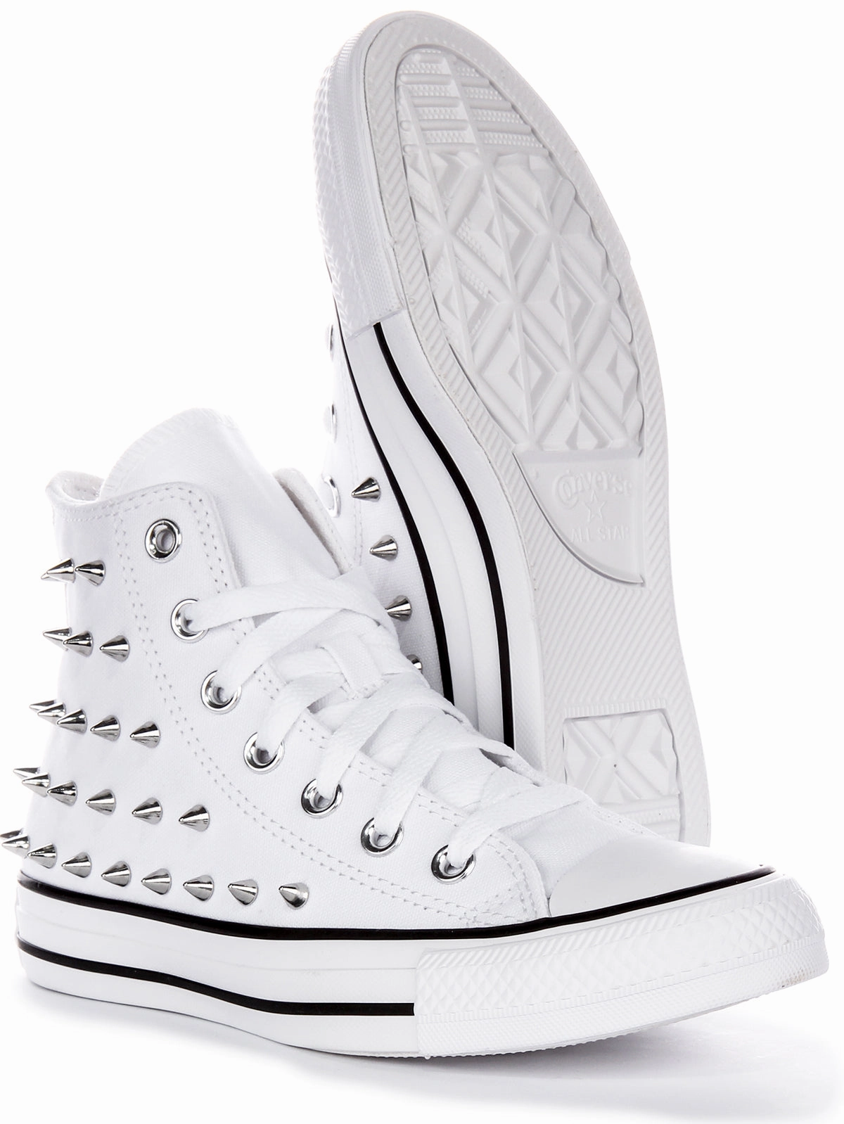 Converse Chuck Taylor All Star A06444C High Top Studd In White Shoes Converse