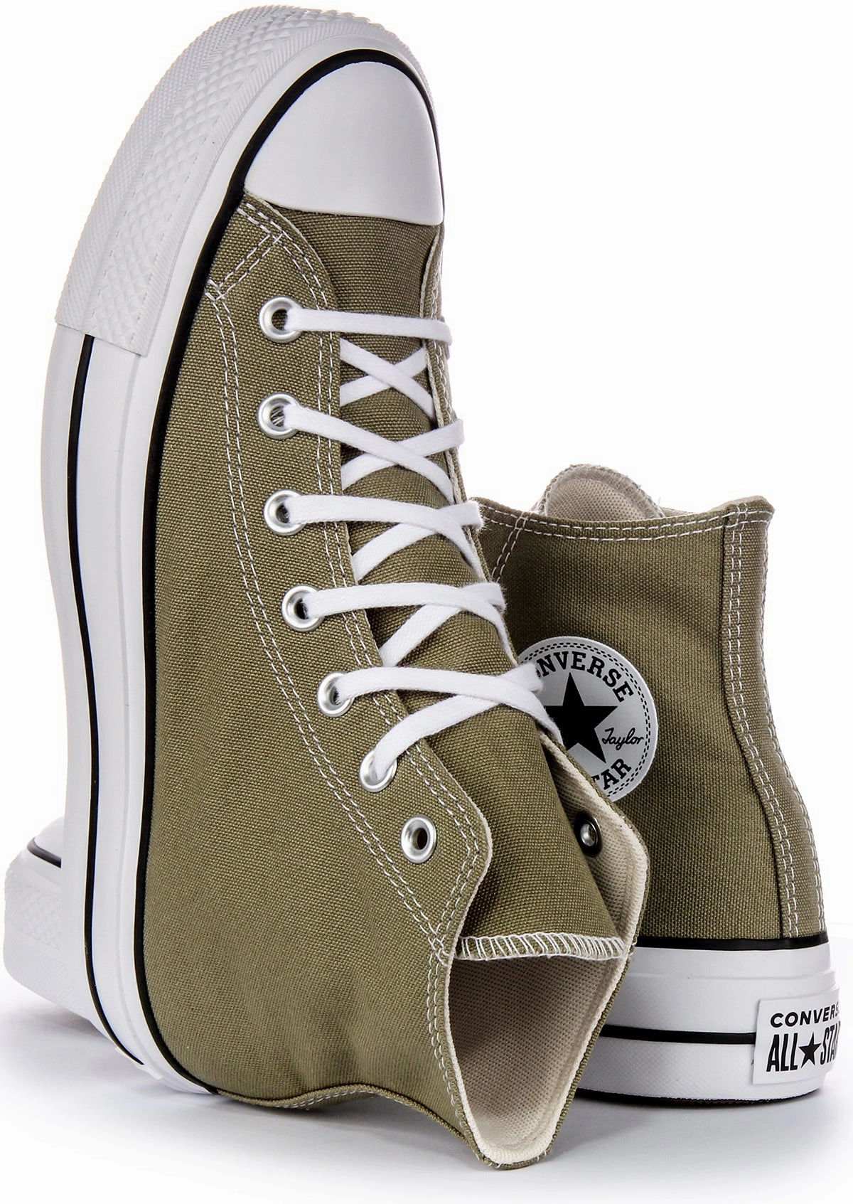 Converse Chuck Taylor All Star A07571C High Top In Olive Green Shoes Converse