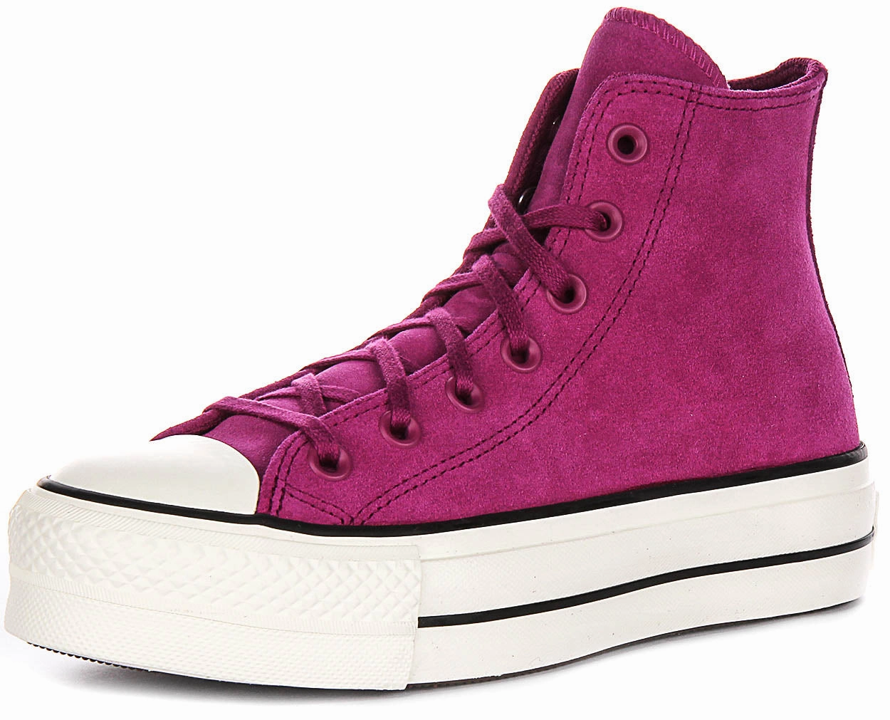 Converse Chuck Taylor All Star A11143C In Violet Suede Shoes Converse