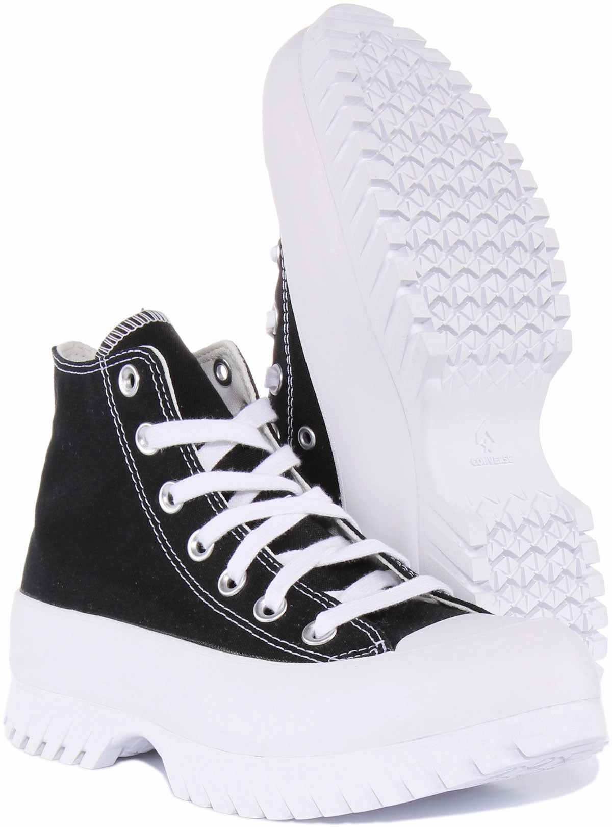 Converse Lugged 2.0 A00870C In Black White For Women Shoes Converse