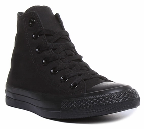 Converse M3310 CT All Star Hi Trainer In Black Mono Shoes Converse