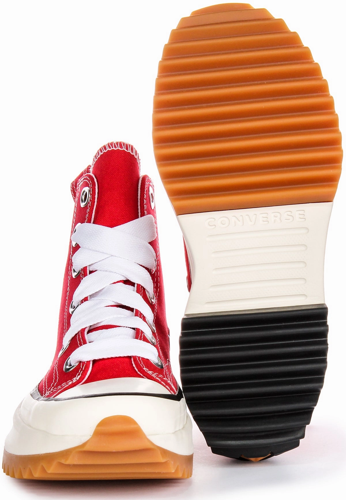Converse Run Star Hike Sketch A10421C In Red White Shoes Converse