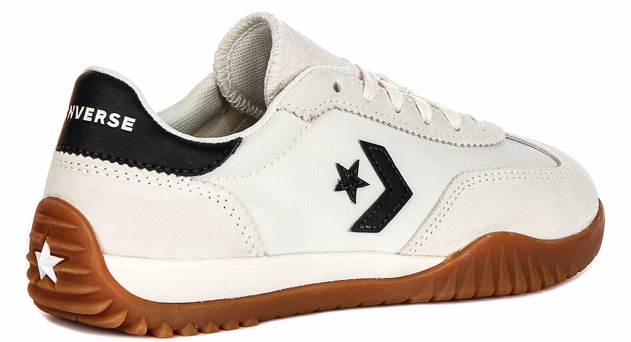 Converse Run Star Trainers A08262C In White Black Shoes Converse