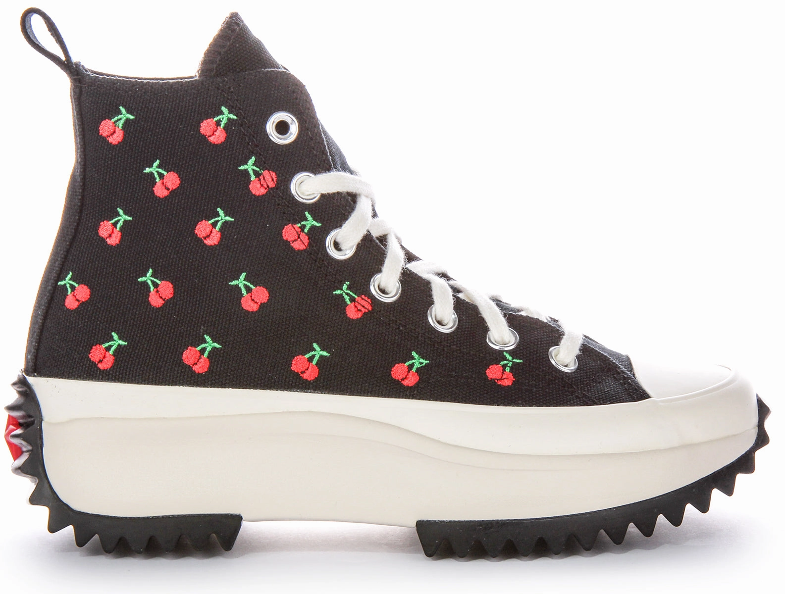 Converse RunStar Hike A08113C In Black Red Cherries Shoes Converse