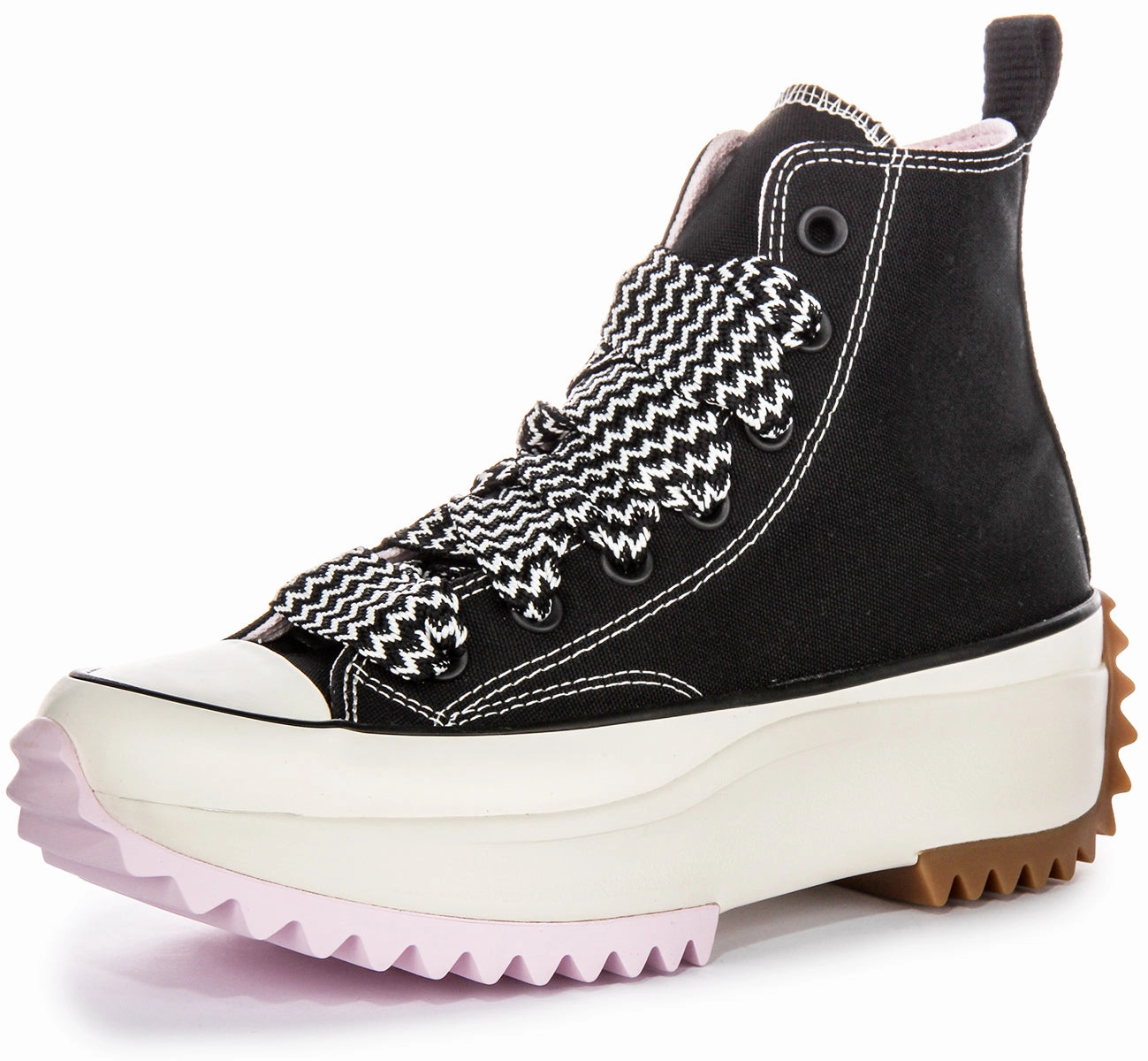Converse Runstar Hike A10435C In Black Pink Shoes Converse