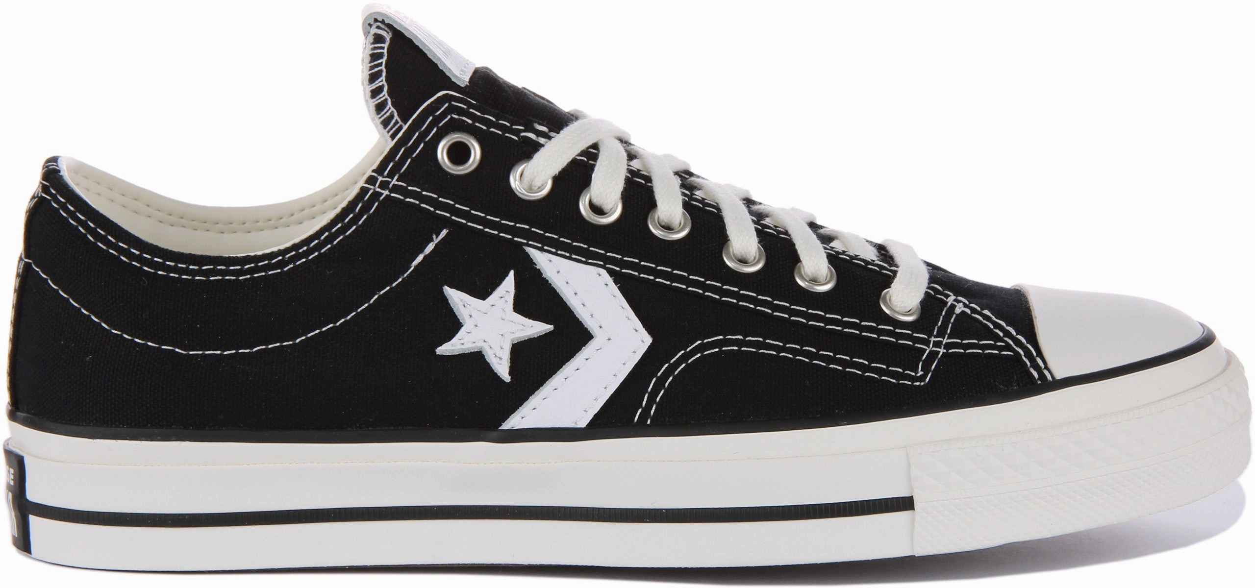 Converse Star Player 76 A01607C In Black White Shoes Converse