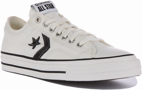Converse Star Player 76 A01608C In White Black Shoes Converse