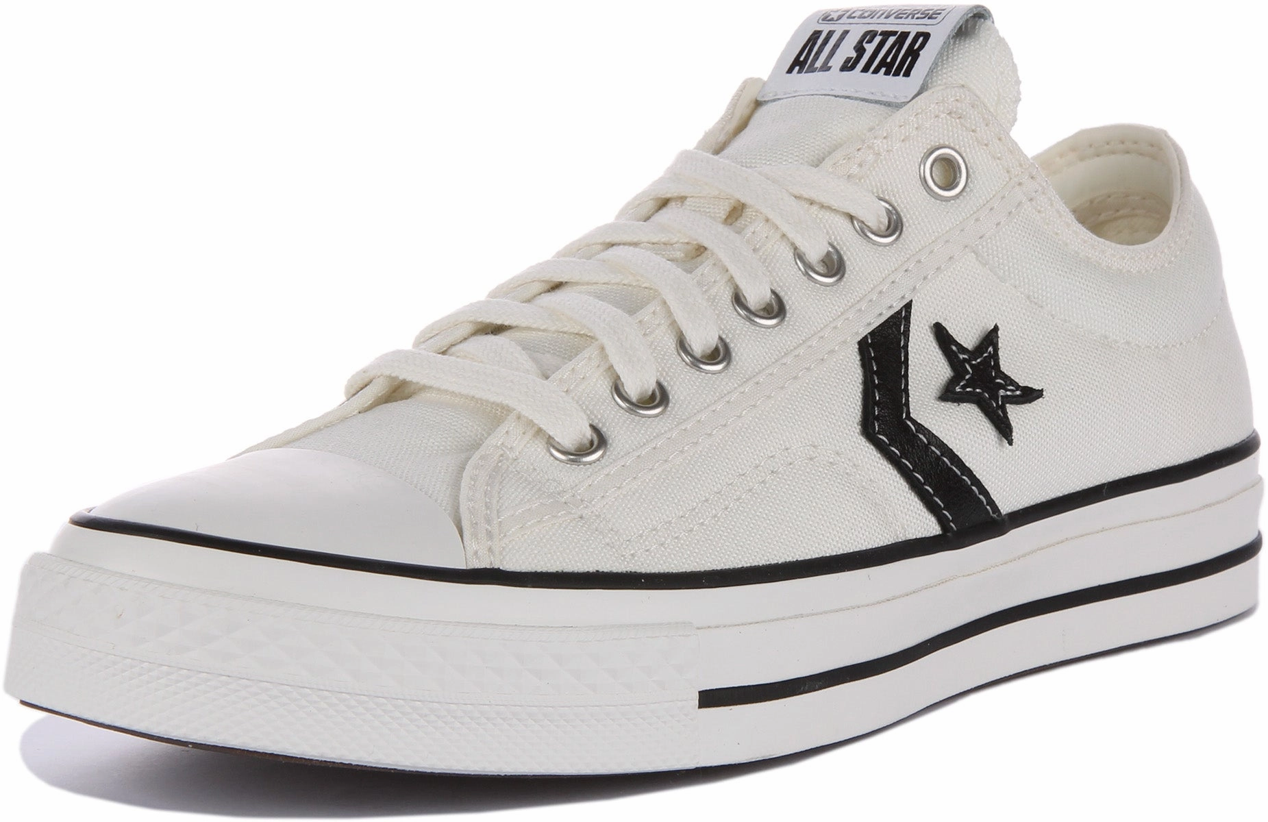 Converse Star Player 76 A01608C In White Black Shoes Converse