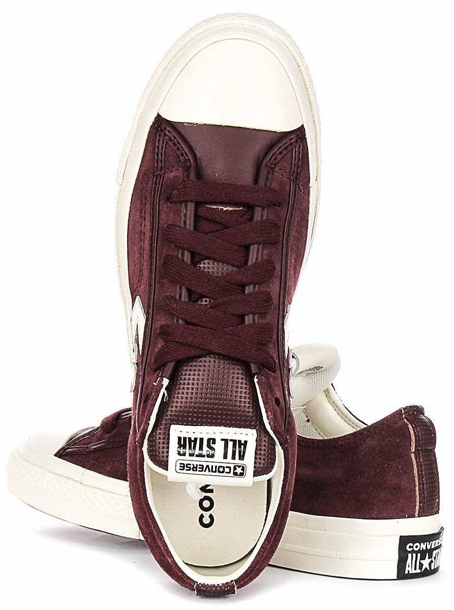 Converse Star Player 76 A11532C In Maroon Shoes Converse