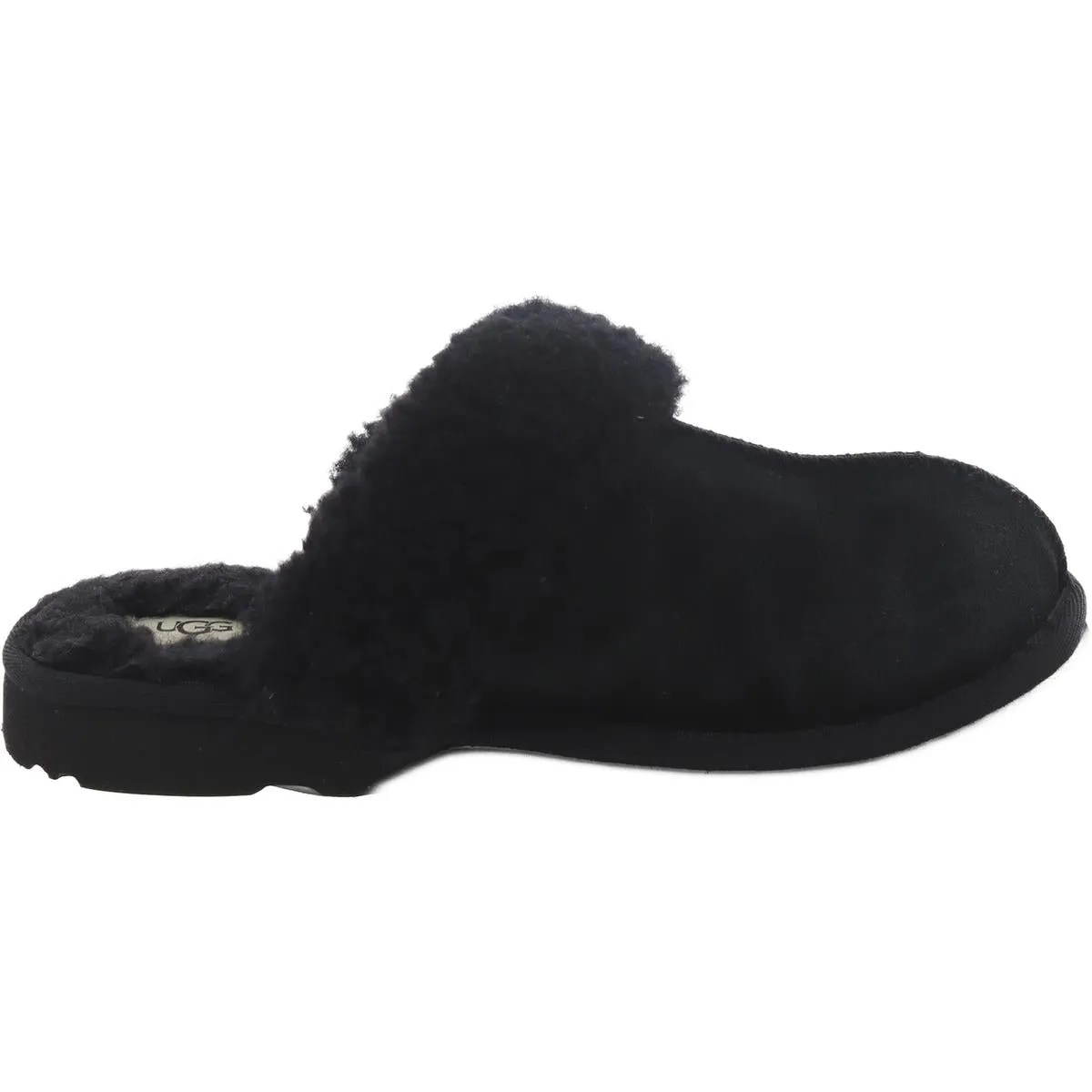 Cozy ll Girls Faux Leather Big Kid Scuff Slippers