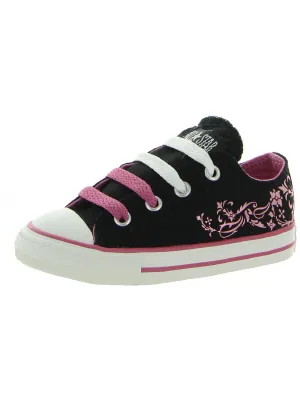 CT Glitz Foil Ox Girls Canvas Printed Casual and Fashion Sneakers