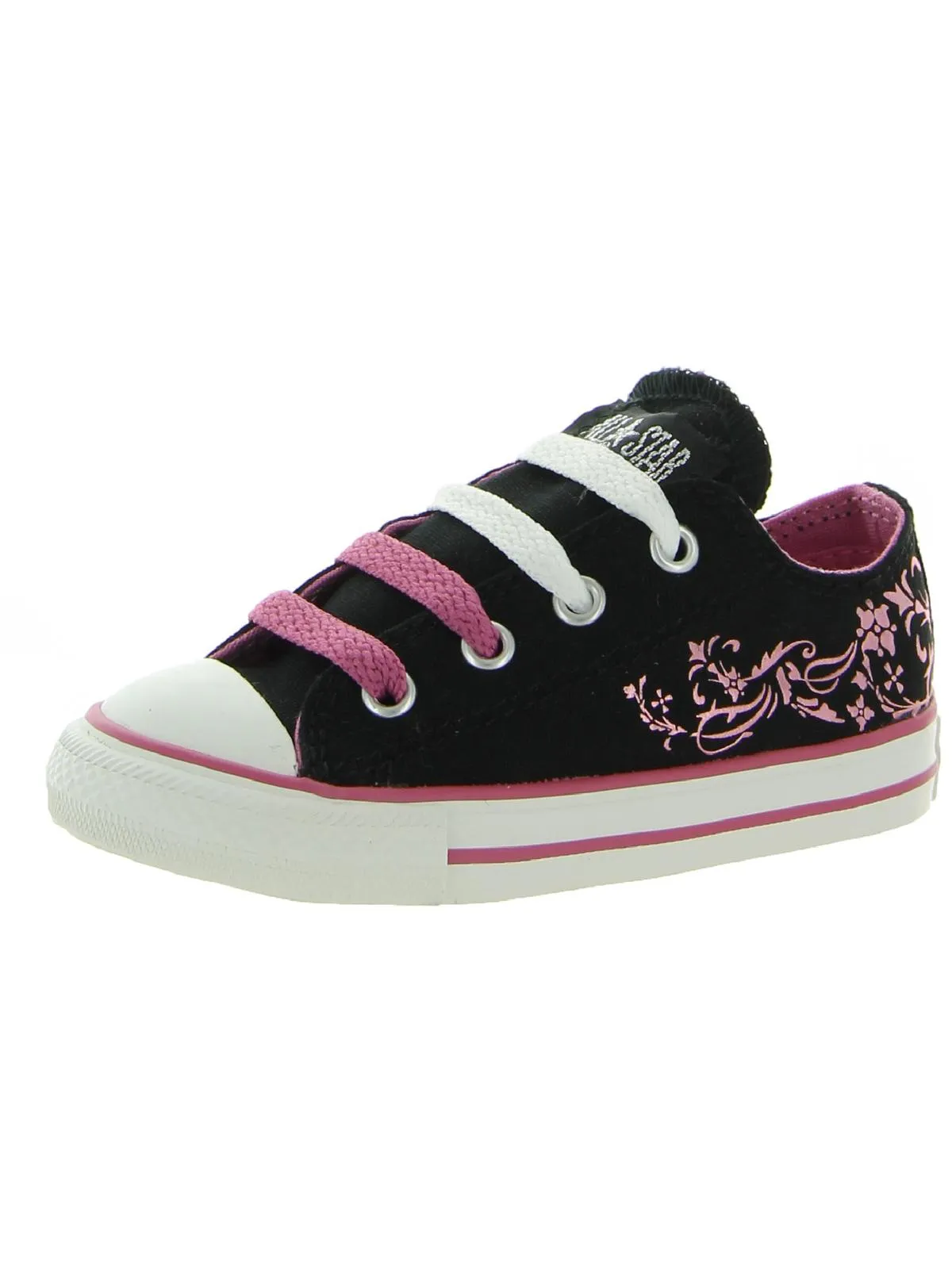 CT Glitz Foil Ox Girls Canvas Printed Casual and Fashion Sneakers