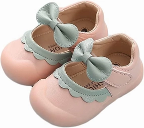 Cute Baby Girl Sandals Toddlers 0-1-2 s Old Princess Shoes Toddler Shoes Dress Flat Shoes Fit Baby Shoes (Color : Pink Size : 11cm) (Pink 12cm)