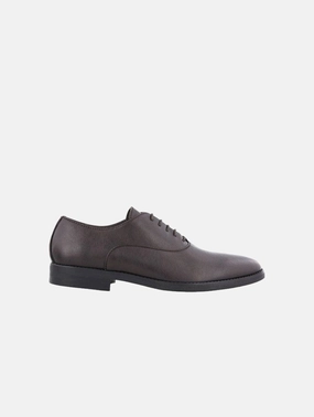 Damiano Men's Nappa  Vegan Leather Oxford Shoes | Brown