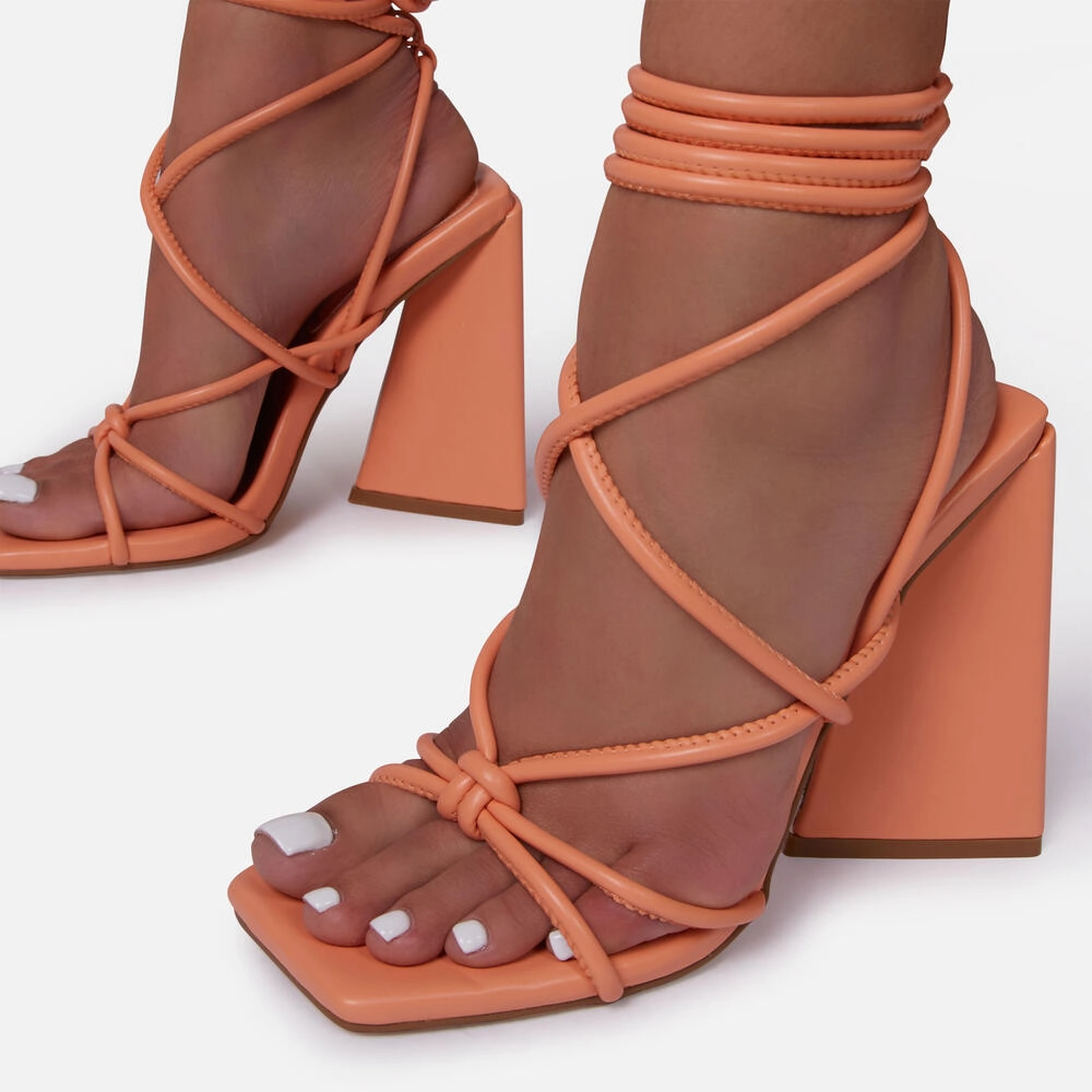 Danielle Heels- Orange