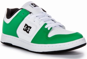 Dc Shoes Manteca 4 In White Green