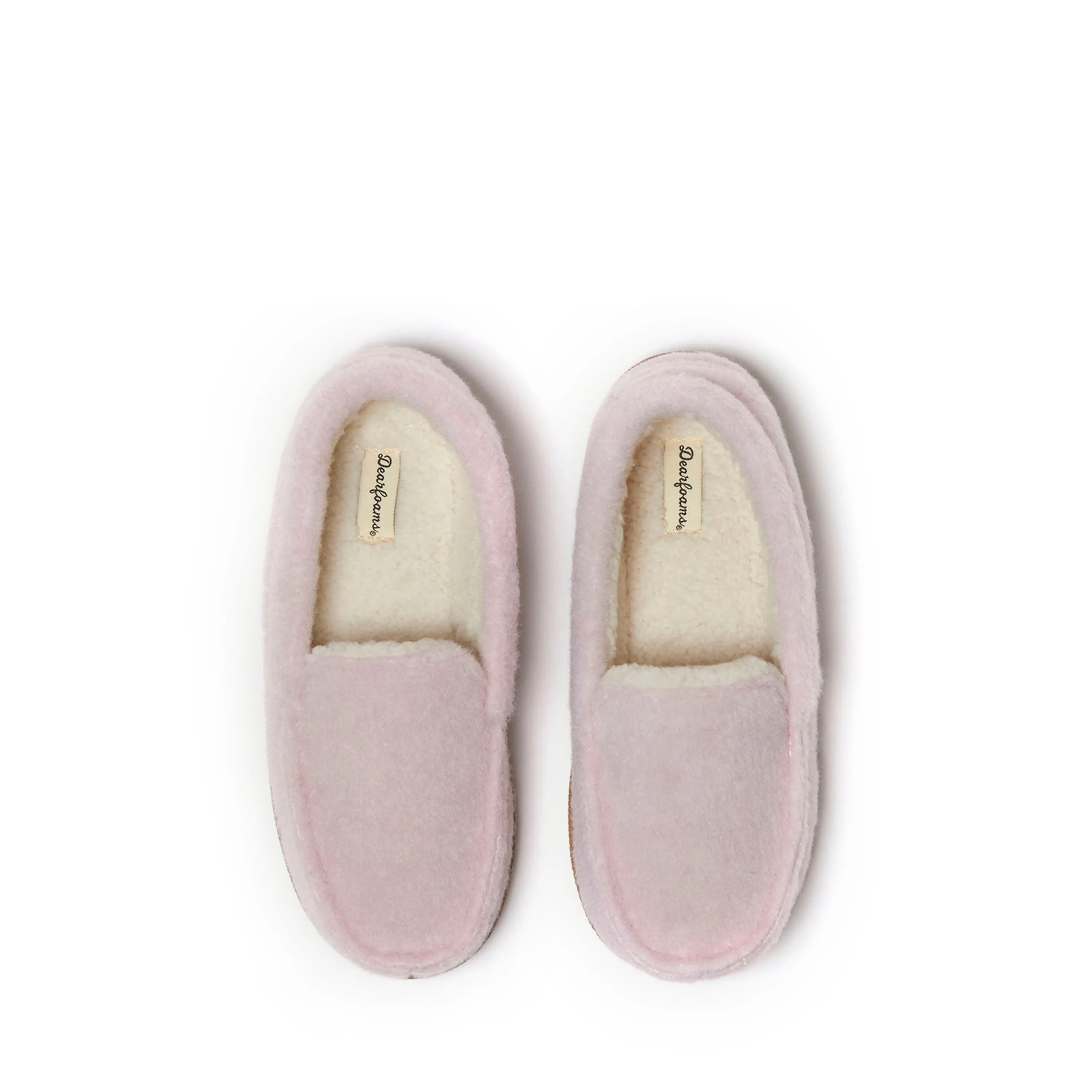 Dearfoams Kid's Amari Moccasin Slipper