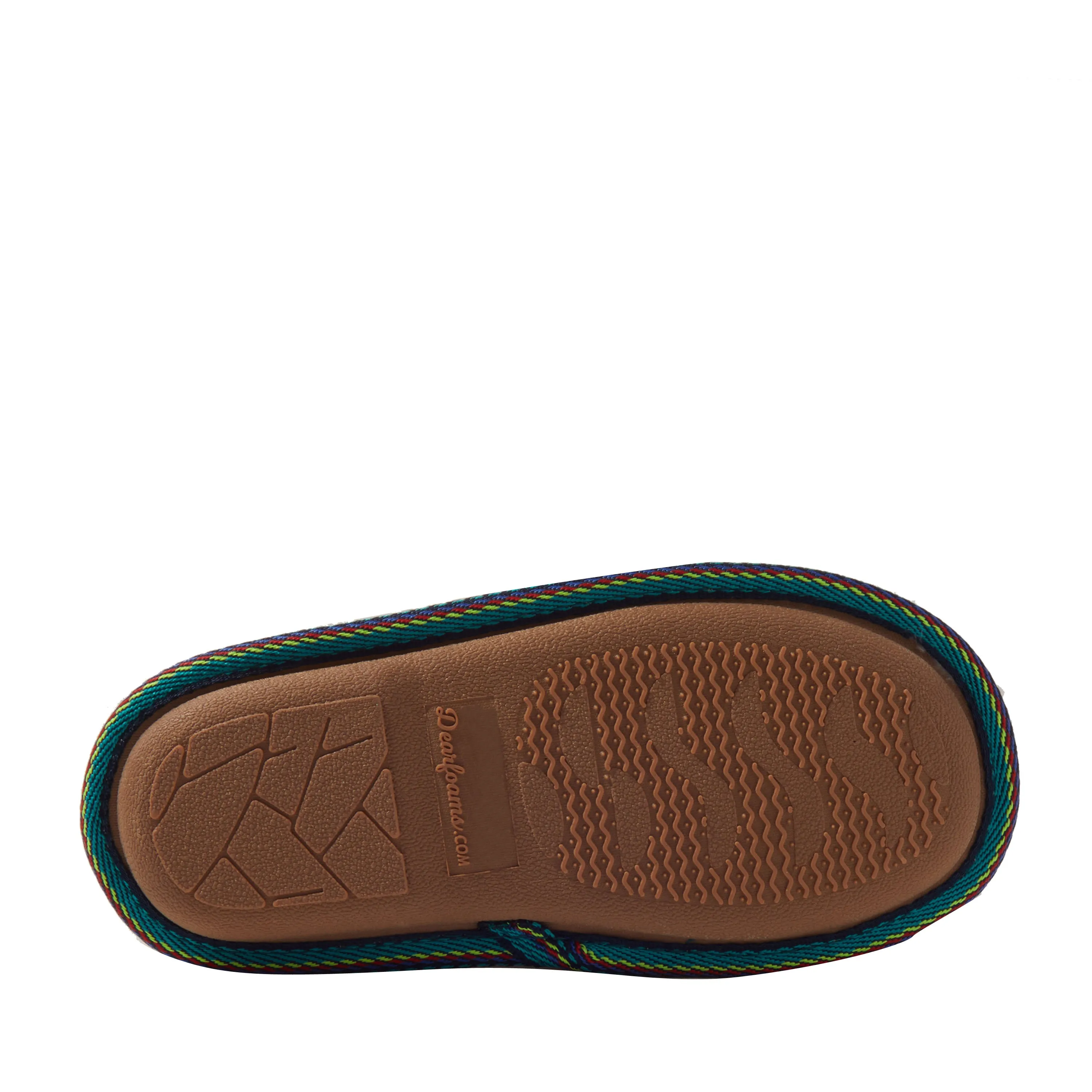 Dearfoams Kid's Lil Bear Teddy Clog Slipper