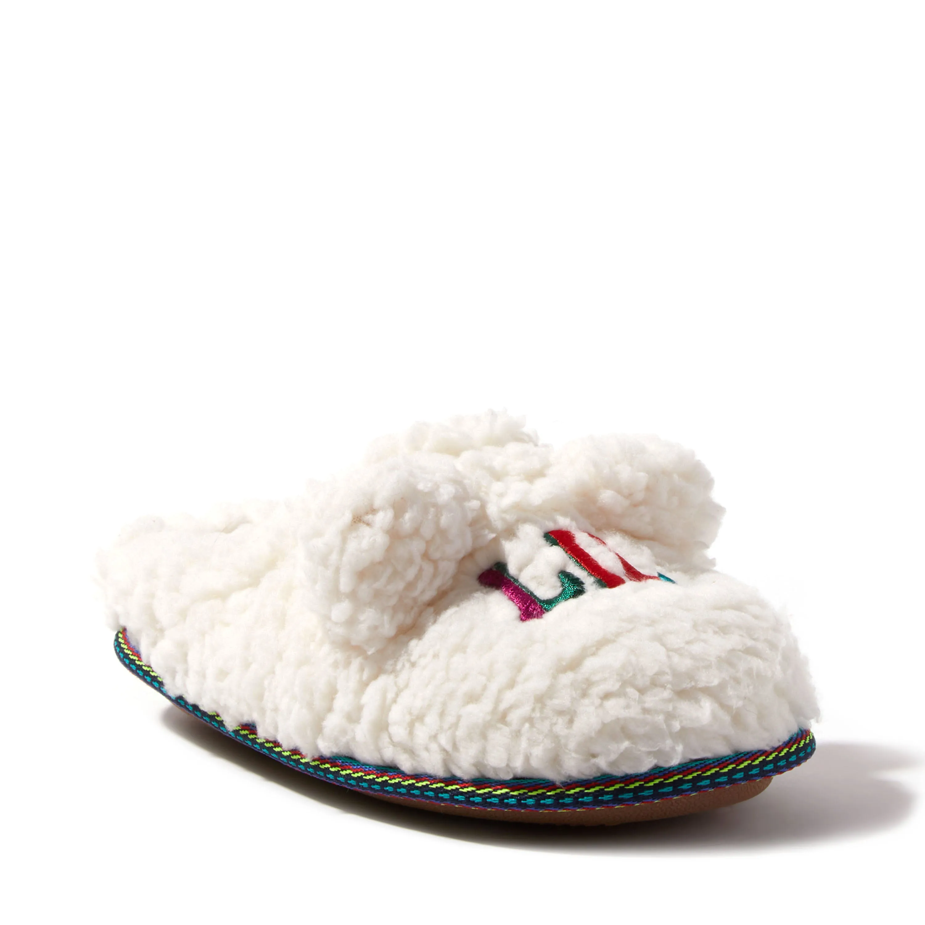 Dearfoams Kid's Lil Bear Teddy Clog Slipper