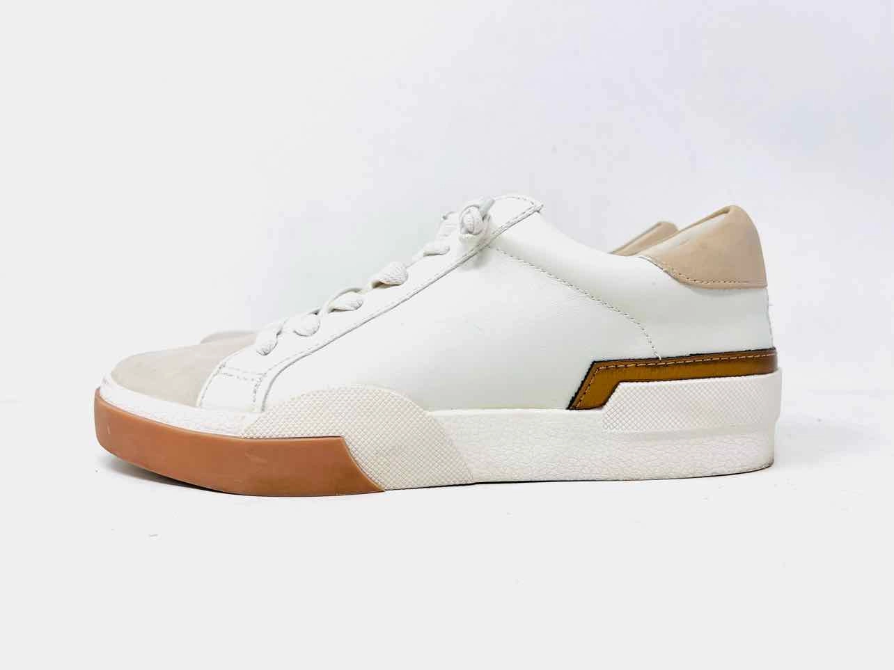 Dolce Vita Size 8 Wh/Br/Gld Color Block Metallic Shoes Sneakers