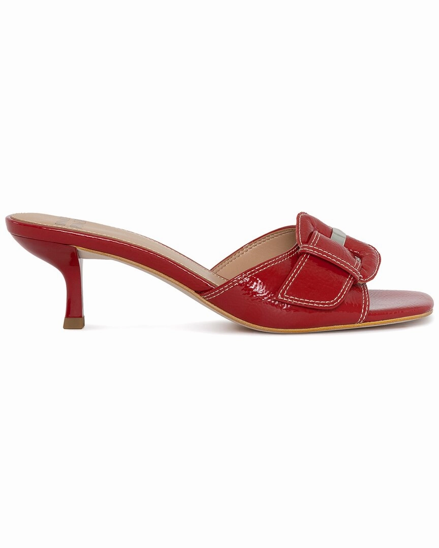 Donald Pliner Cherry Leather Sandal