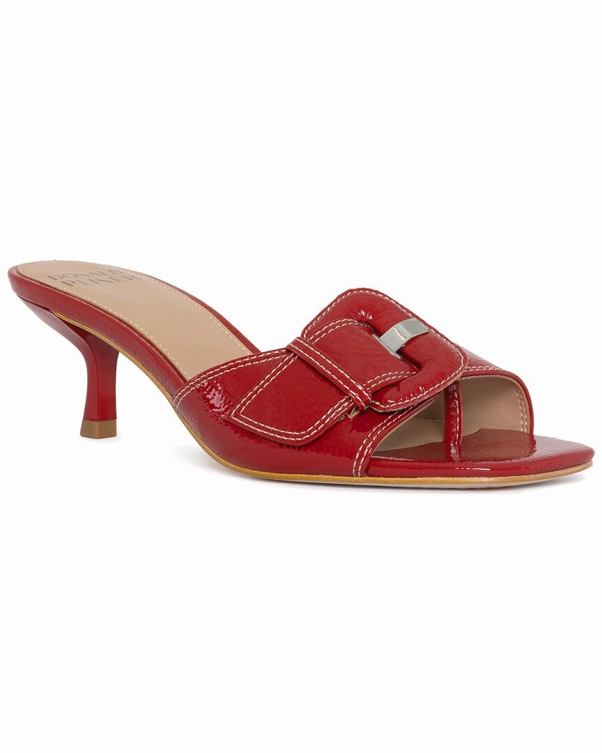 Donald Pliner Cherry Leather Sandal