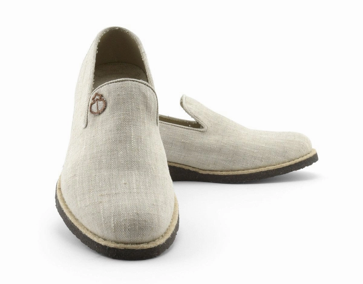 Donata Women's Organic Cotton & Linen Mocassins | Multiple Colours