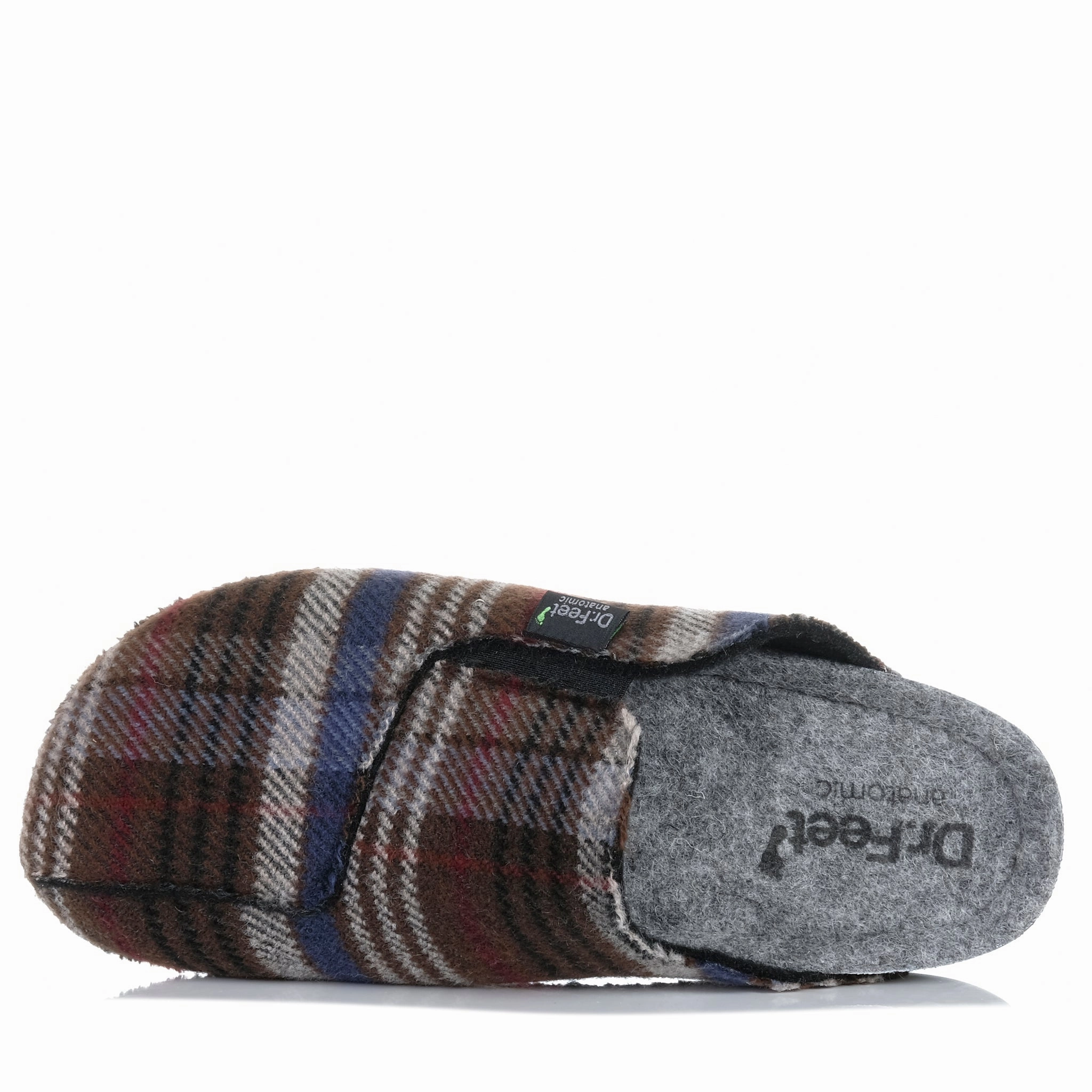Dr Feet Heath Blue Tartan