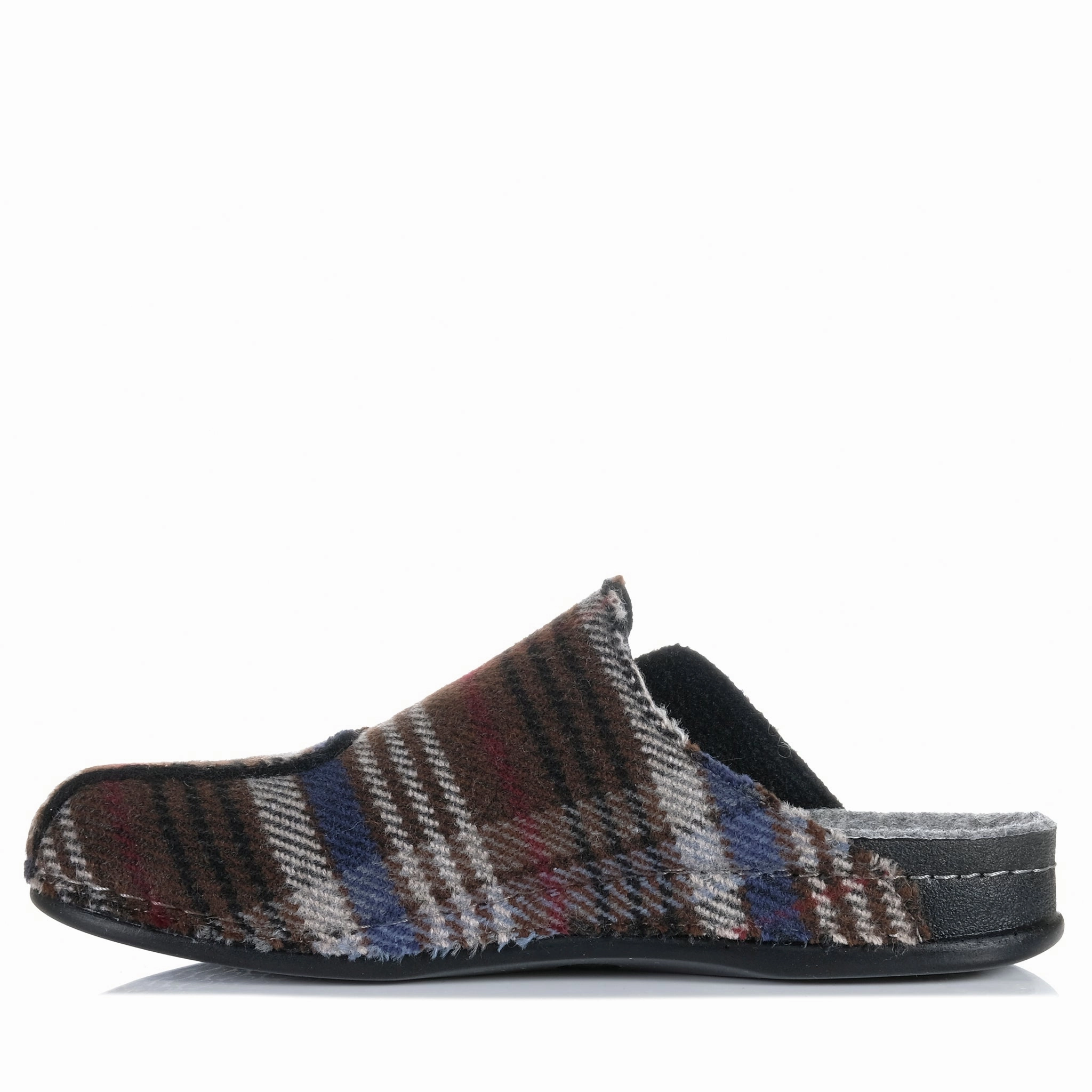 Dr Feet Heath Blue Tartan
